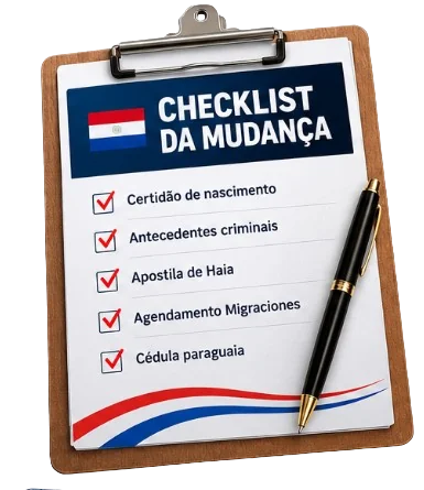 Checklist da Mudança