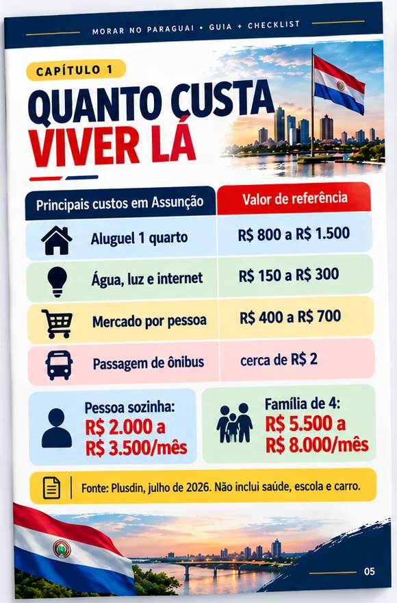 Página: Quanto custa viver lá